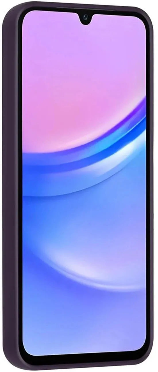 Samsung Galaxy A17 5G & A26 Hoesjes – Siliconen Backcover – Schokbestendig – Ringstandaard – Grape Purple-Ilumina Benelux