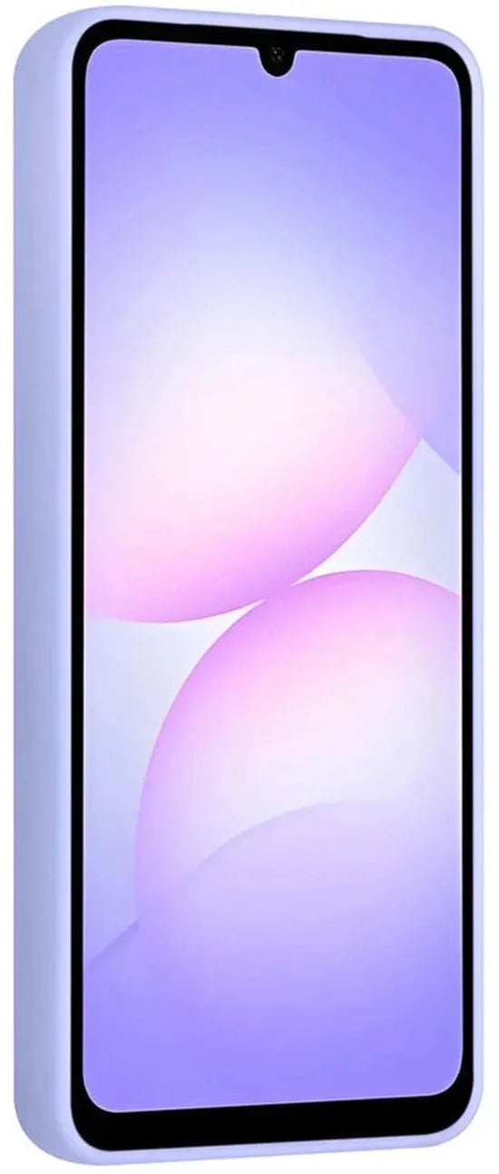Samsung Galaxy A07 Hoesjes – Siliconen Backcover – Schokbestendig – Ringstandaard – Lila-Ilumina Benelux