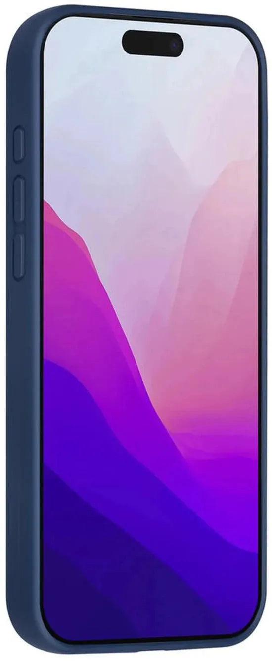 iPhone 17 Pro Max Hoesjes – Siliconen Backcover – Schokbestendig – Ringstandaard – Navy Blue-Ilumina Benelux