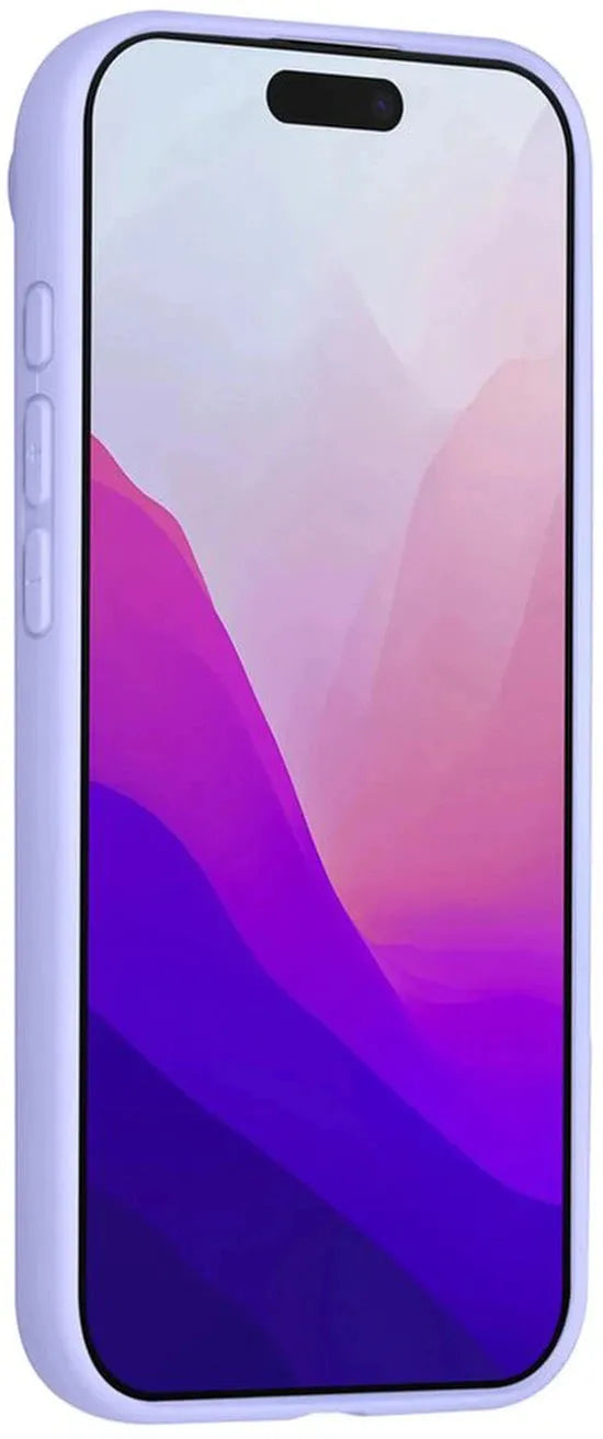 iPhone Air Hoesjes – Siliconen Backcover – Schokbestendig – Ringstandaard – Lila-Ilumina Benelux