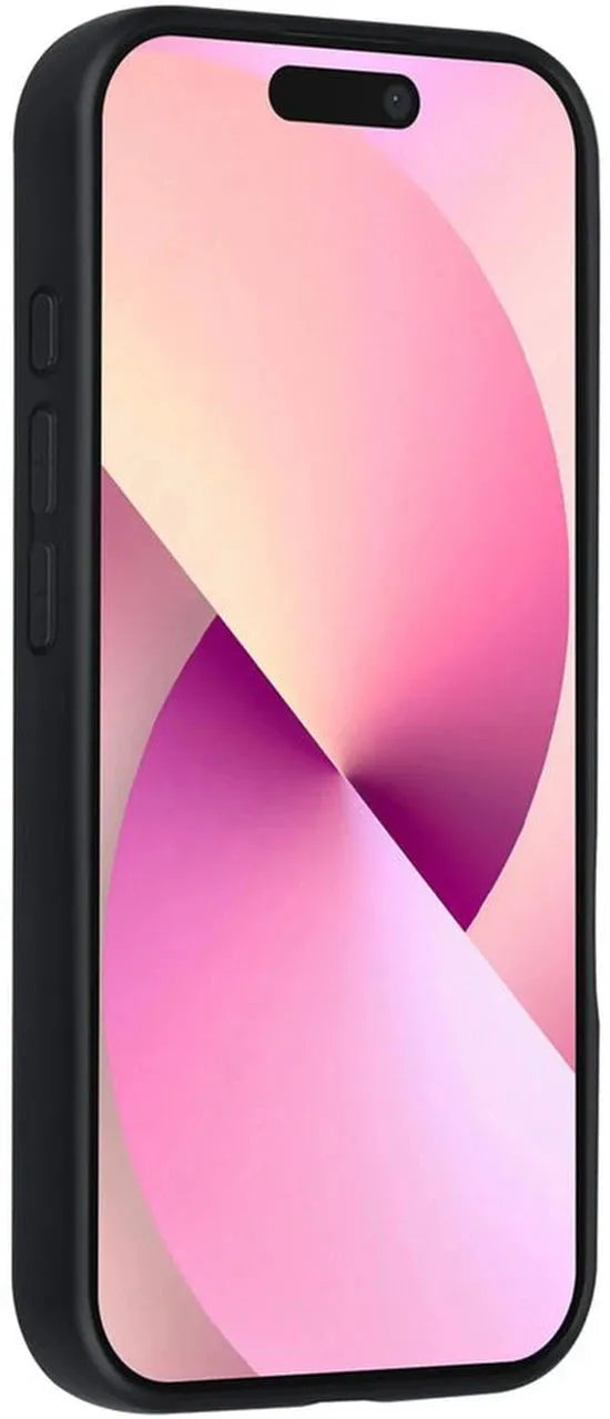 iPhone 17 Hoesjes – Siliconen Backcover – Schokbestendig – Ringstandaard – Zwart-Ilumina Benelux