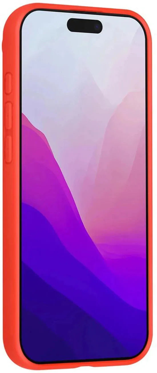 iPhone Air Hoesjes – Siliconen Backcover – Schokbestendig – Ringstandaard – Classic Red-Ilumina Benelux