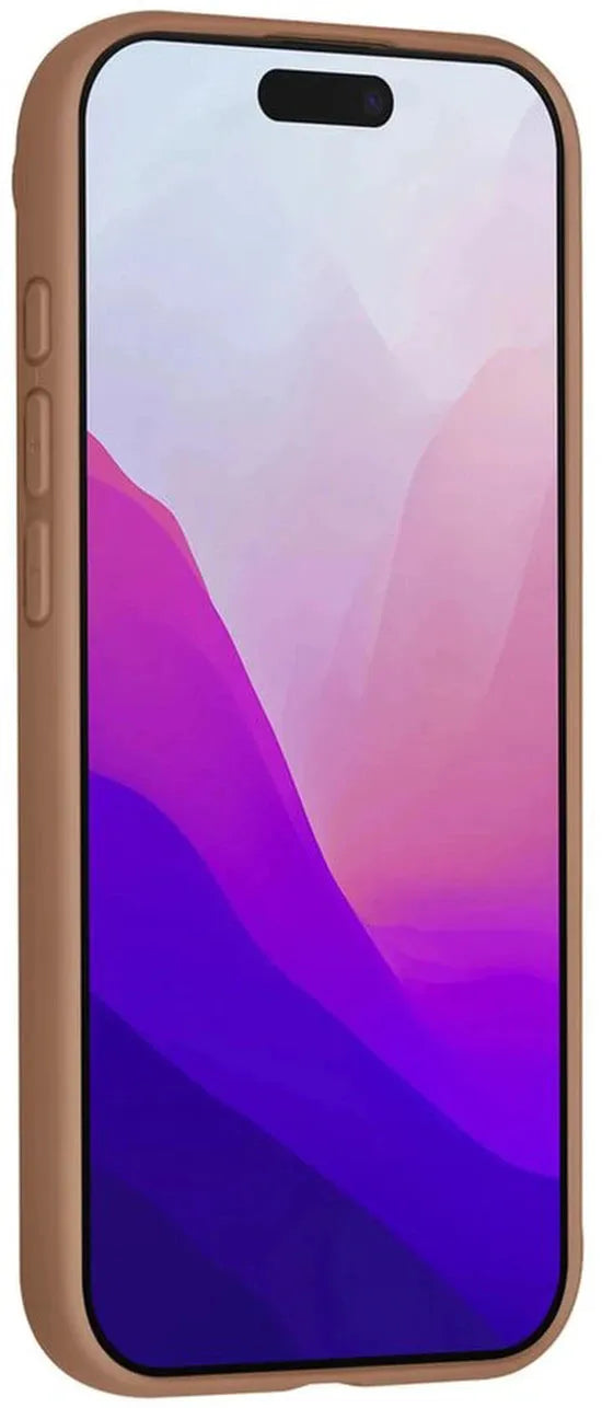 iPhone Air Hoesjes – Siliconen Backcover – Schokbestendig – Ringstandaard – Desert Bruin-Ilumina Benelux
