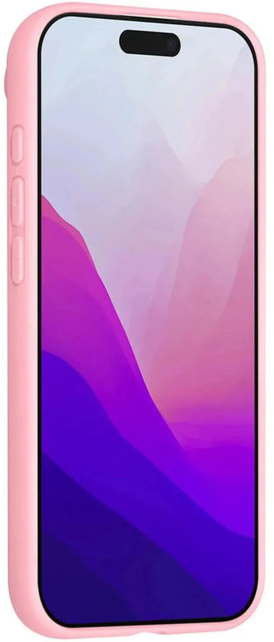 iPhone Air Hoesjes – Siliconen Backcover – Schokbestendig – Ringstandaard – Sakura Pink-Ilumina Benelux