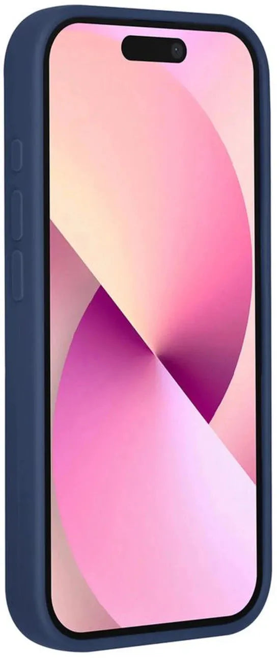 iPhone 17 Hoesjes – Premium Liquid Silicone Backcover – Soft Touch – Schokbestendig – Blauw-Ilumina Benelux