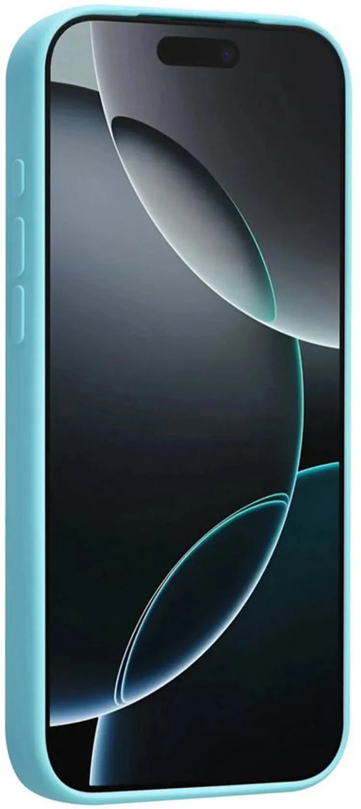 iPhone 17 Pro Hoesjes – Liquid Siliconen Backcover – Soft Touch – Schokbestendig – Koraalblauw-Ilumina Benelux