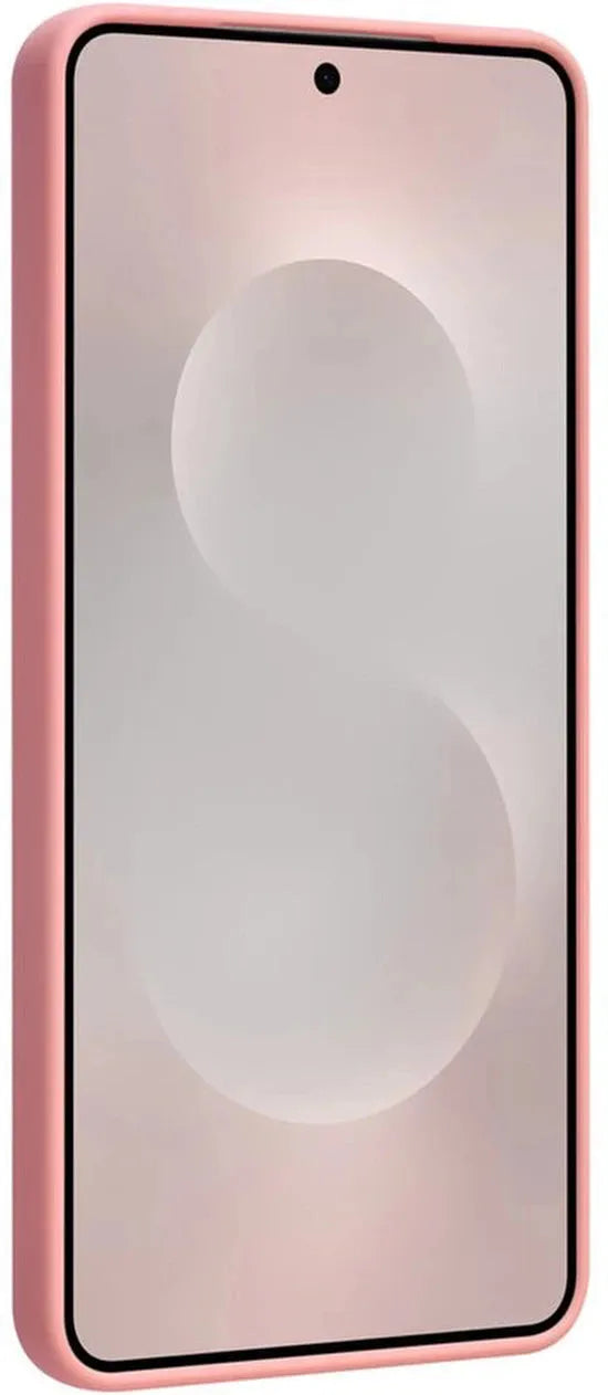 Samsung Galaxy S25 Edge Hoesjes – Liquid Siliconen Backcover – Schokbestendig – Soft Touch – Zalmroze-Ilumina Benelux