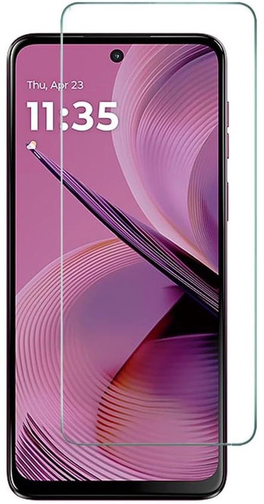 Screenprotector - Geschikt voor Motorola Moto G55 5G - 9H Glas (1-Pack)