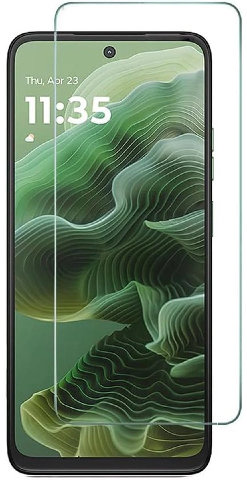 Screenprotector - Geschikt voor Motorola Moto G35 5G - 9H Glas (1-Pack)