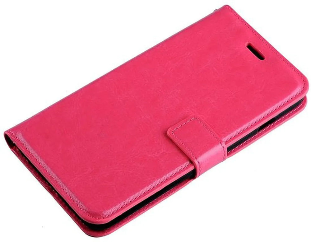 iPhone 7/8/SE 2020/SE 2022 Hoesjes – Portemonnee Bookcase – Pasjeshouder – Magneetsluiting – Roze-Ilumina Benelux