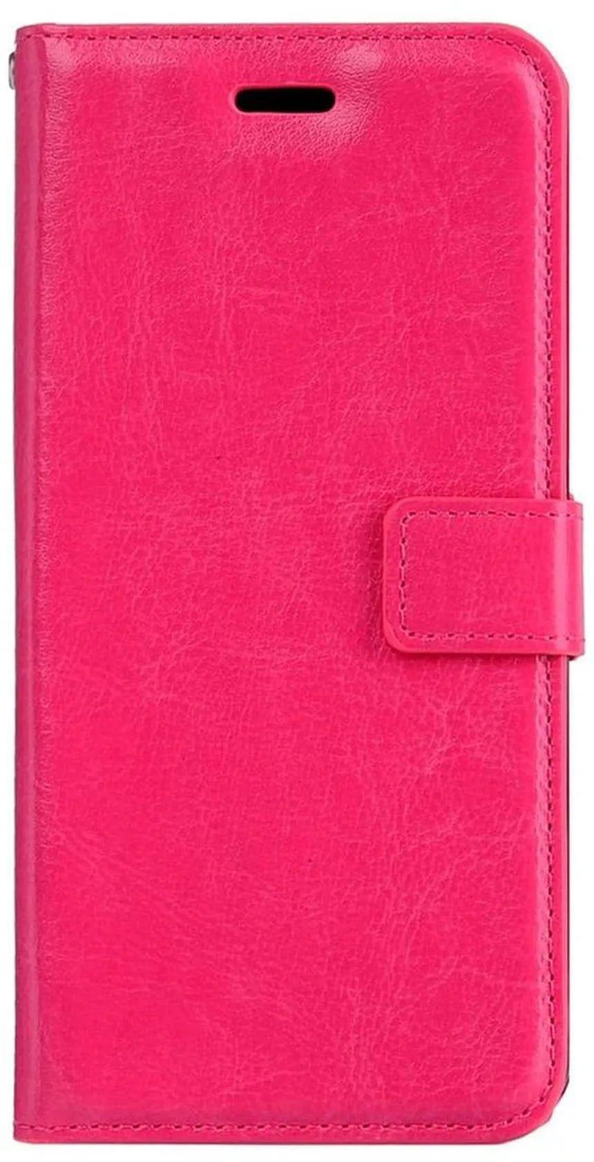 iPhone 7/8/SE 2020/SE 2022 Hoesjes – Portemonnee Bookcase – Pasjeshouder – Magneetsluiting – Roze-Ilumina Benelux