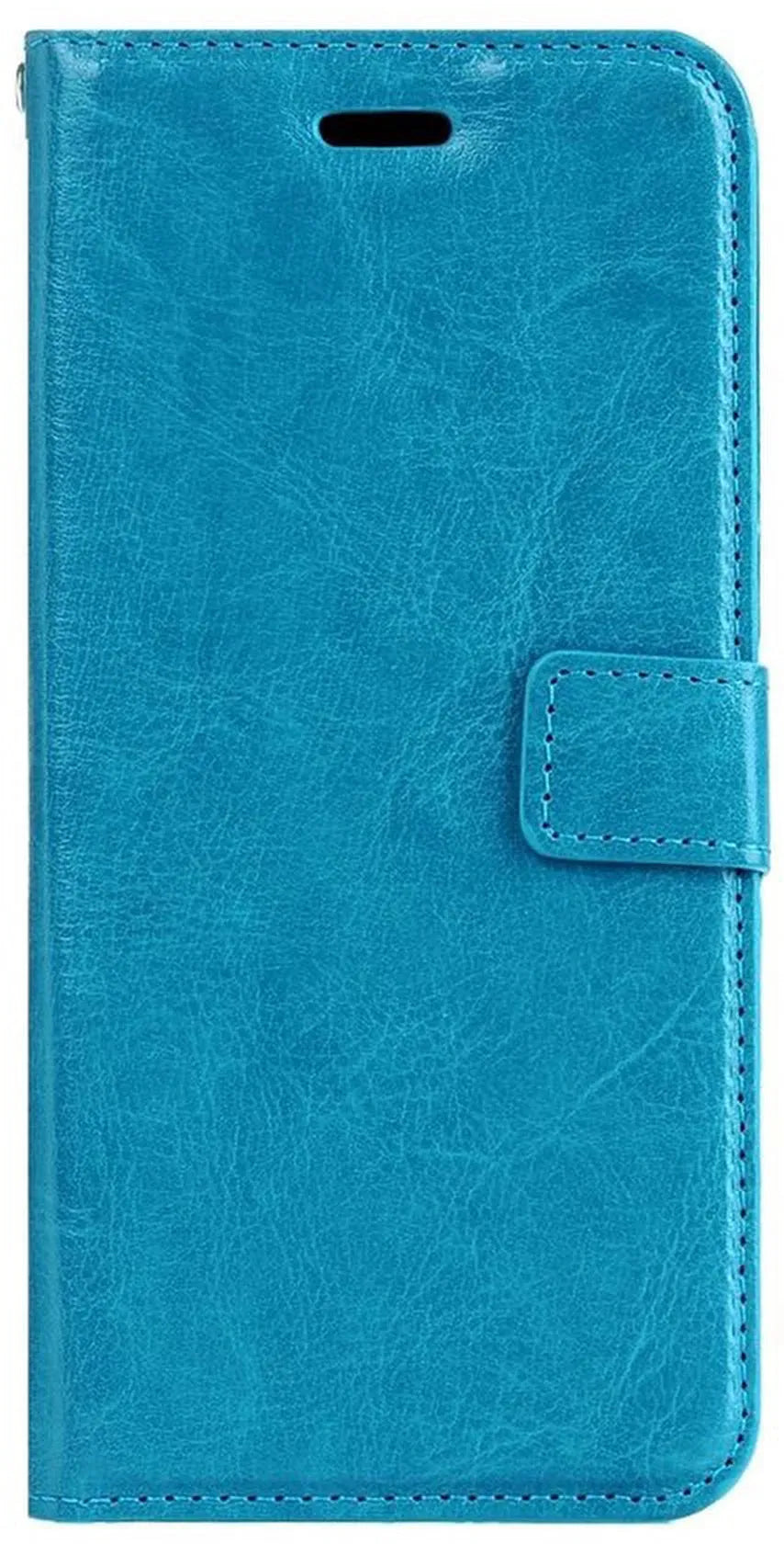 iPhone 7/8/SE 2020/SE 2022 Hoesjes – Portemonnee Bookcase – Pasjeshouder – Magneetsluiting – Turquoise-Ilumina Benelux