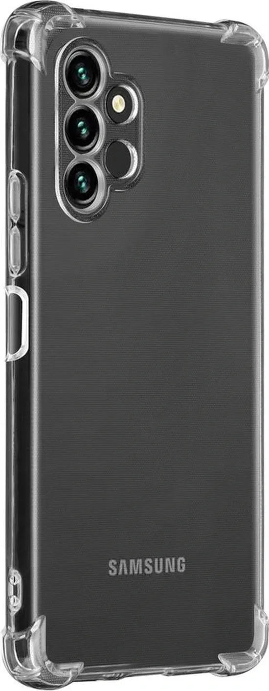 Samsung Galaxy A13 4G / A32 5G Hoesjes – Siliconen Backcover – Schokbestendig – Camera & Lens Bescherming – Transparant-Ilumina Benelux