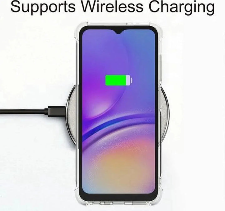 Samsung Galaxy A25 Hoesjes – Siliconen Backcover – Schokbestendig – Camera/Lens Bescherming – Transparant-Ilumina Benelux