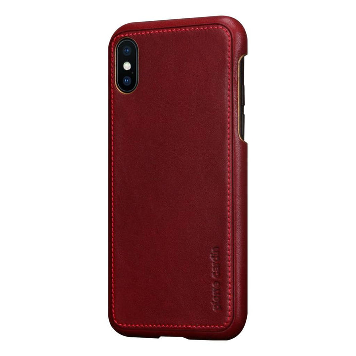 Pierre Cardin Apple iPhone X-Xs Backcover - Rood-Hoesjes-Ilumina Benelux