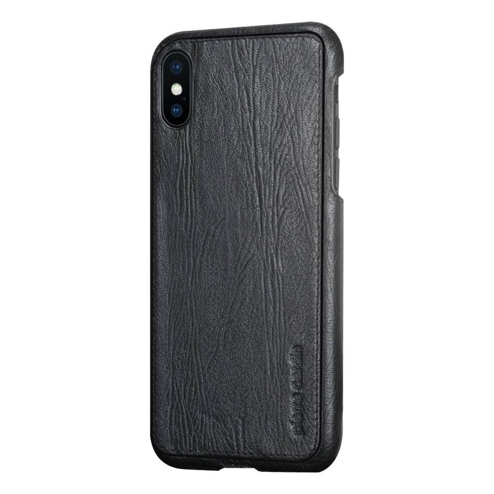 Pierre Cardin Apple iPhone X-Xs Backcover - Zwart-Hoesjes-Ilumina Benelux