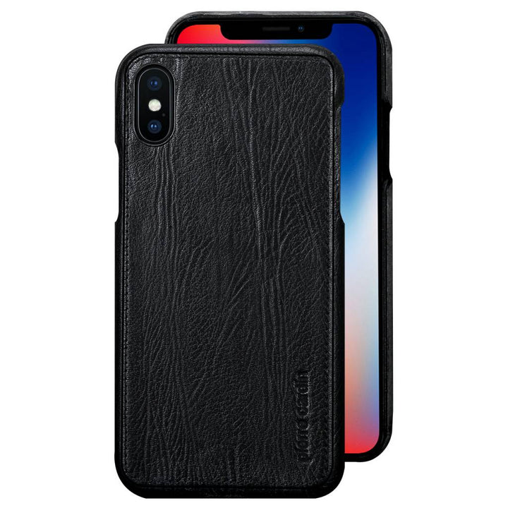 Pierre Cardin Apple iPhone X-Xs Backcover - Zwart-Hoesjes-Ilumina Benelux
