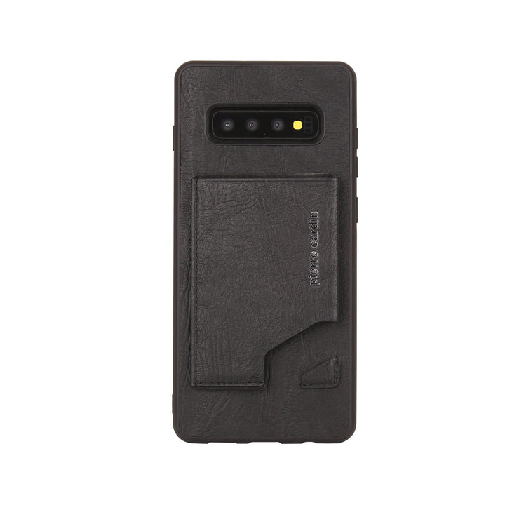 Pierre Cardin Backcover voor Samsung Galaxy S10 Plus - Zwart-Hoesjes-Ilumina Benelux