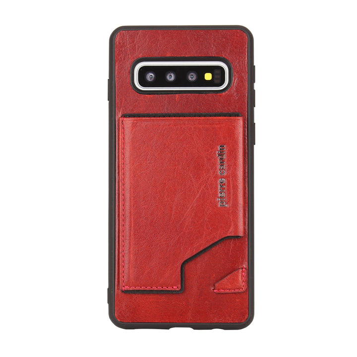 Pierre Cardin Backcover voor Samsung Galaxy S10 - Rood-Hoesjes-Ilumina Benelux
