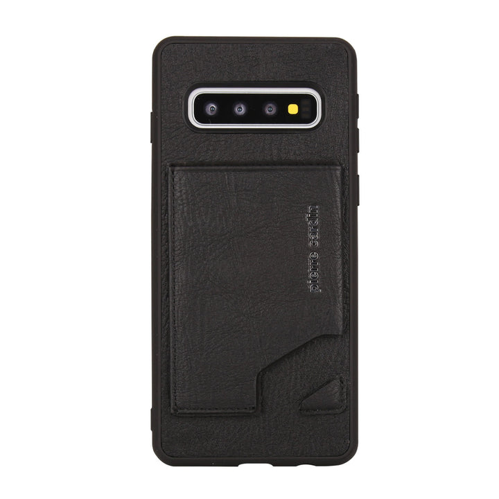 Pierre Cardin Backcover voor Samsung Galaxy S10 - Zwart-Hoesjes-Ilumina Benelux