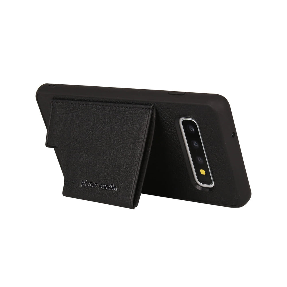 Pierre Cardin Backcover voor Samsung Galaxy S10 - Zwart-Hoesjes-Ilumina Benelux