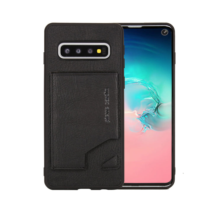 Pierre Cardin Backcover voor Samsung Galaxy S10 - Zwart-Hoesjes-Ilumina Benelux