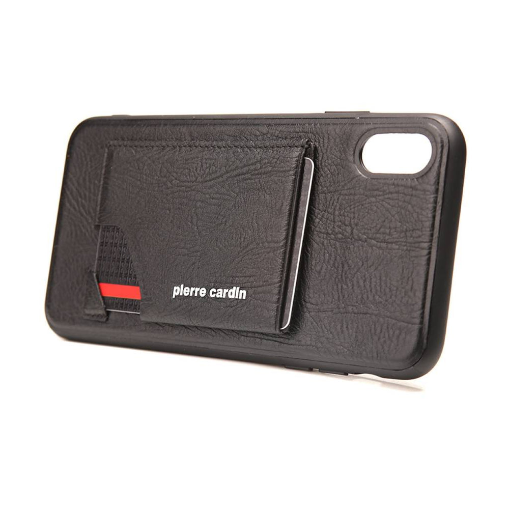Pierre Cardin Backcover voor de Apple iPhone Xs Max - Zwart-Hoesjes-Ilumina Benelux