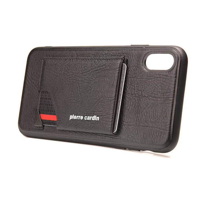 Pierre Cardin Backcover voor de Apple iPhone Xs Max - Zwart-Hoesjes-Ilumina Benelux