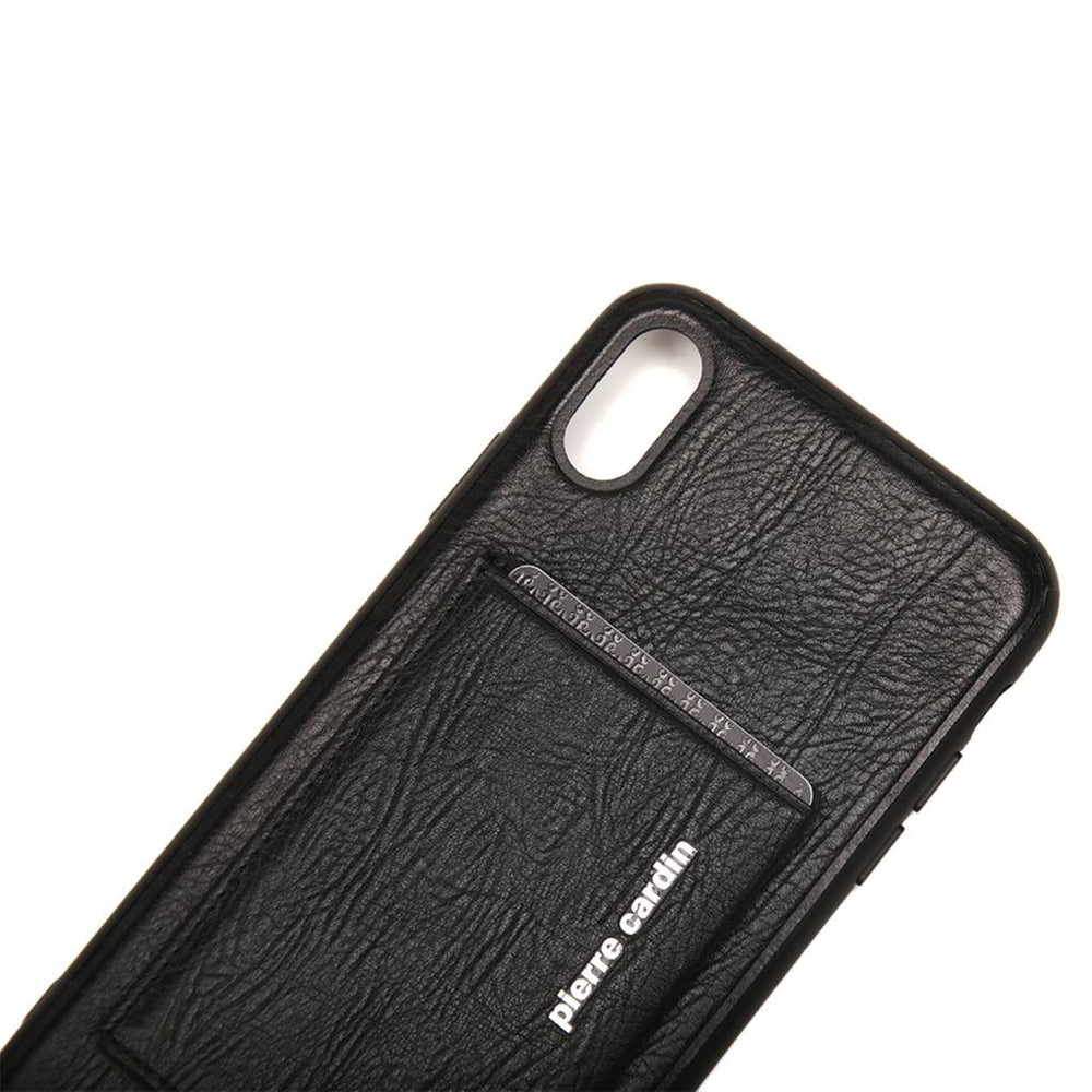 Pierre Cardin Backcover voor de Apple iPhone Xs Max - Zwart-Hoesjes-Ilumina Benelux