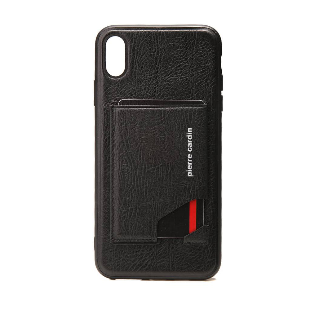 Pierre Cardin Backcover voor de Apple iPhone Xs Max - Zwart-Hoesjes-Ilumina Benelux