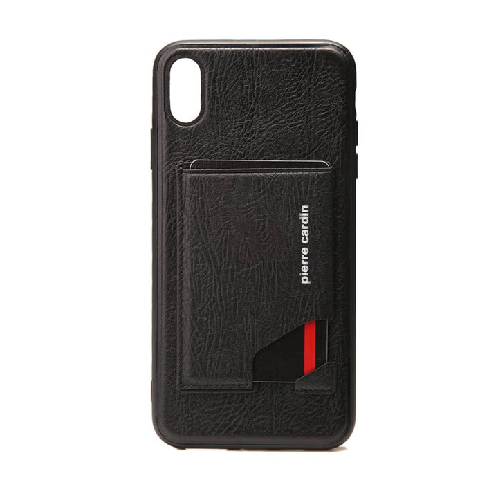 Pierre Cardin Backcover voor de Apple iPhone Xs Max - Zwart-Hoesjes-Ilumina Benelux