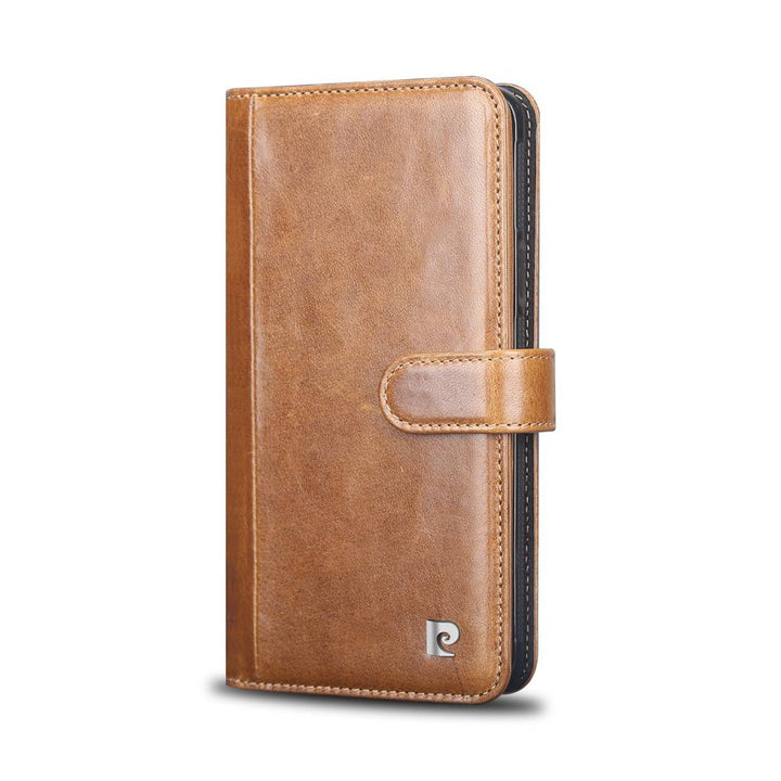 Pierre Cardin Bruin hoesje Galaxy S9 Plus - Book Case - Stijlvol - Leer - Luxe cover-Hoesjes-Ilumina Benelux
