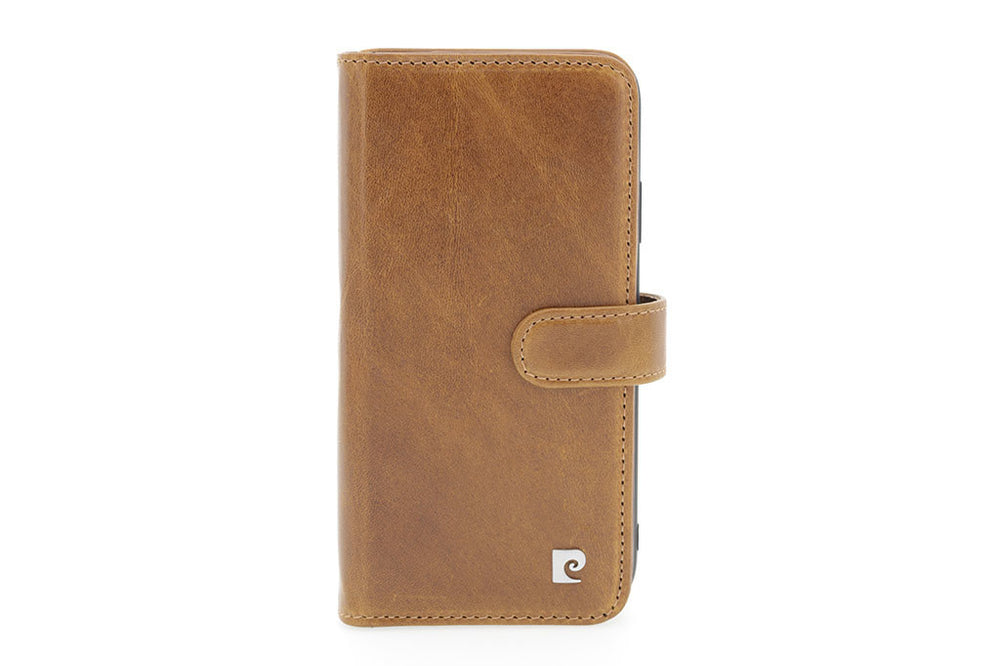 Pierre Cardin Bruin hoesje iPhone 11 Pro Max - Book Case - Leather Wallet Series - Echt Leer-Hoesjes-Ilumina Benelux