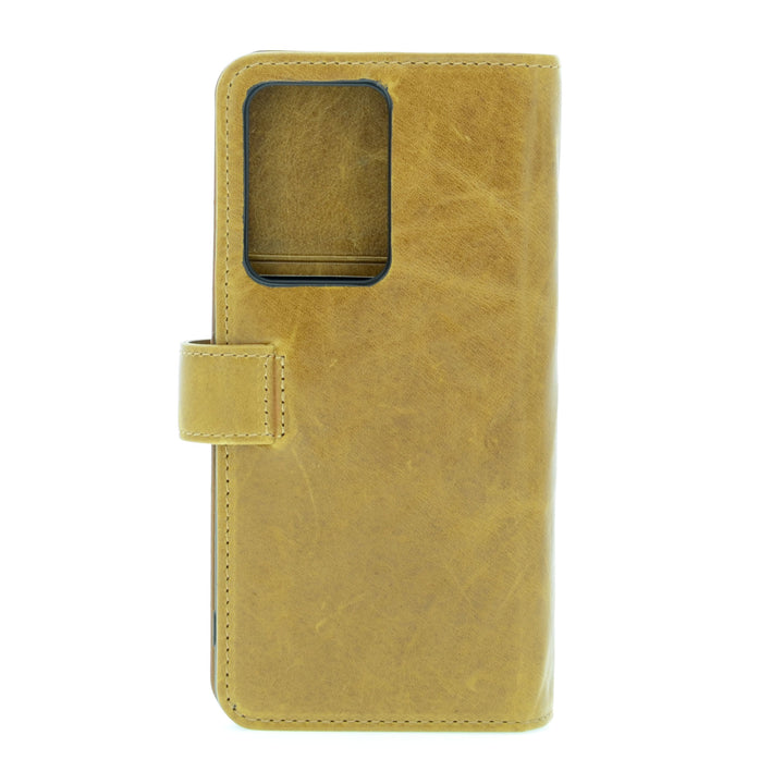 Pierre Cardin Bruin hoesje voor Samsung Galaxy S20 Ultra - Book Case - Echt leder-Hoesjes-Ilumina Benelux