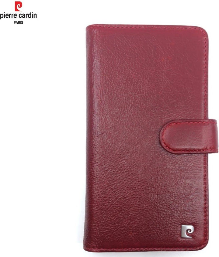 Pierre Cardin Rood hoesje iPhone 11 Pro Max - Book Case - Leather Wallet Series - Echt Leer-Hoesjes-Ilumina Benelux