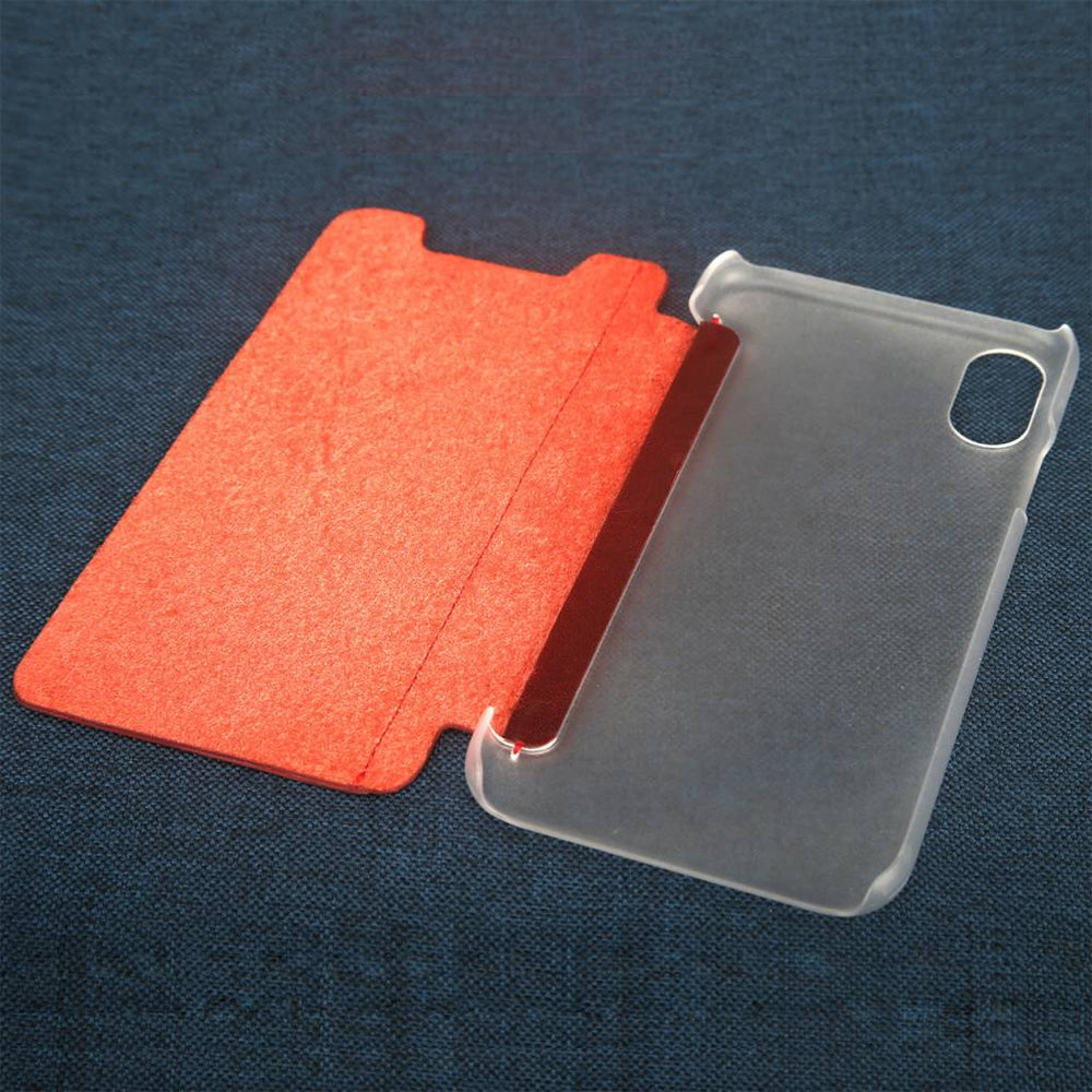 Pierre Cardin Rood hoesje voor iPhone X-Xs - Book Case - Stijlvol - Leer - Luxe cover-Hoesjes-Ilumina Benelux
