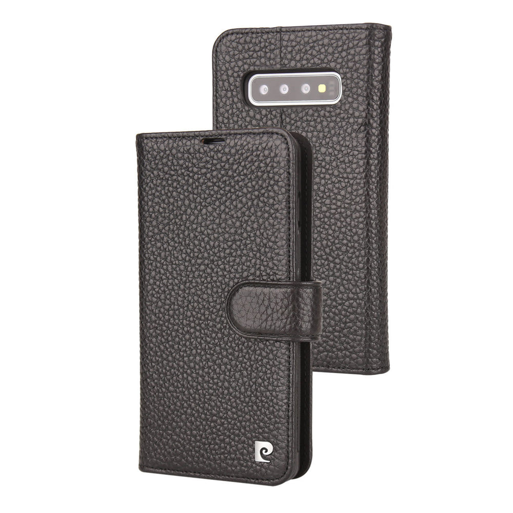 Pierre Cardin Zwart hoesje Galaxy S10 - Wallet Book Case - Stijlvol - Leer - Luxe cover-Hoesjes-Ilumina Benelux