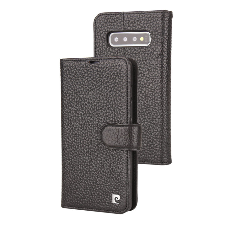 Pierre Cardin Zwart hoesje Galaxy S10 - Wallet Book Case - Stijlvol - Leer - Luxe cover-Hoesjes-Ilumina Benelux