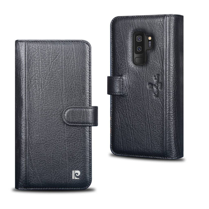 Pierre Cardin Zwart hoesje Galaxy S9 Plus - Book Case - Stijlvol - Leer - Luxe cover-Hoesjes-Ilumina Benelux