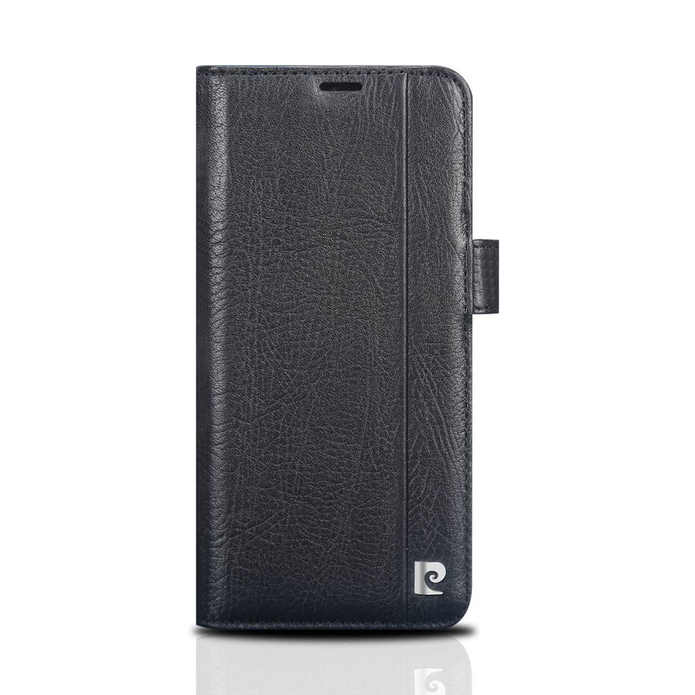 Pierre Cardin Zwart hoesje voor Galaxy S9 Plus - Book Case - Stijlvol - Leer - Luxe cover-Hoesjes-Ilumina Benelux