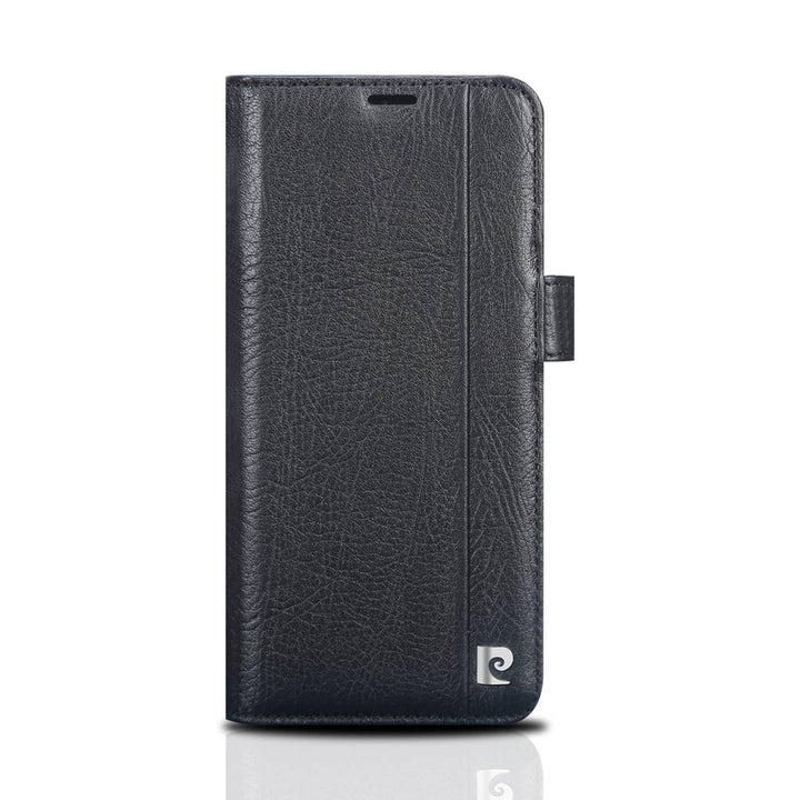 Pierre Cardin Zwart hoesje voor Galaxy S9 Plus - Book Case - Stijlvol - Leer - Luxe cover-Hoesjes-Ilumina Benelux