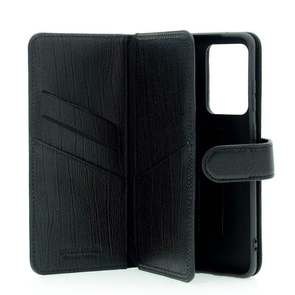 Pierre Cardin Zwart hoesje voor Samsung Galaxy S20 Ultra - Book Case - Echt leder-Hoesjes-Ilumina Benelux