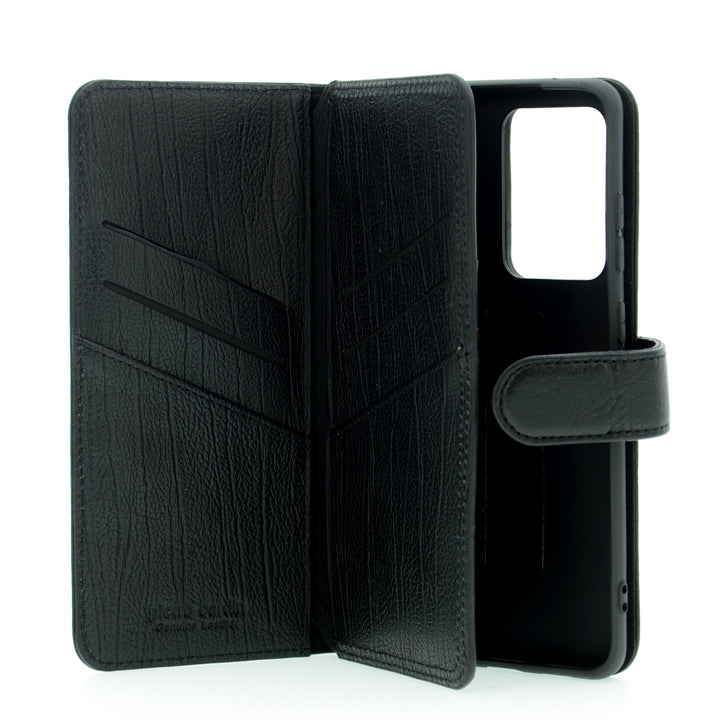 Pierre Cardin Zwart hoesje voor Samsung Galaxy S20 Ultra - Book Case - Echt leder-Hoesjes-Ilumina Benelux