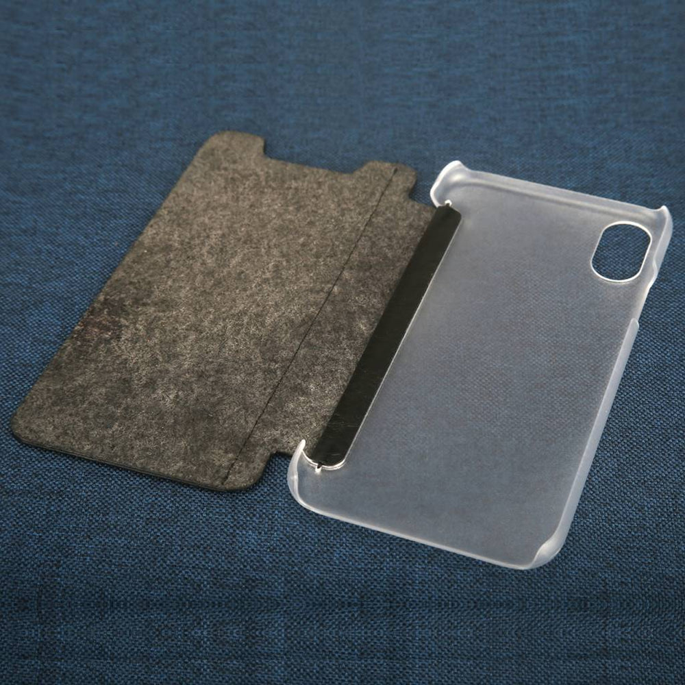Pierre Cardin Zwart hoesje voor iPhone X-Xs - Book Case - Stijlvol - Leer - Luxe cover-Hoesjes-Ilumina Benelux