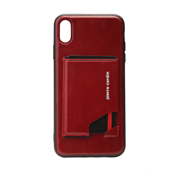 Pierre Cardin backcover hoesje iPhone XR - Rood-Hoesjes-Ilumina Benelux
