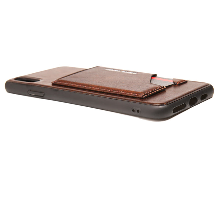 Pierre Cardin backcover voor iPhone XR - D Bruin-Hoesjes-Ilumina Benelux