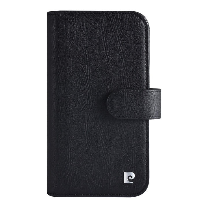 Pierre Cardin iPhone 13 & 14 Book Case hoesje - Pasjeshouder voor 6 pasjes - Magneetsluiting - Zwart-Hoesjes-Ilumina Benelux