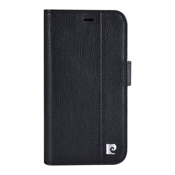 Pierre Cardin iPhone 13 Mini Book Case hoesje - Pasjeshouder voor 3 pasjes - Magneetsluiting - Zwart-Hoesjes-Ilumina Benelux