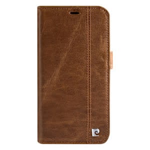 Pierre Cardin iPhone 13 Pro Book Case hoesje - Pasjeshouder voor 3 pasjes - Magneetsluiting - Bruin-Hoesjes-Ilumina Benelux
