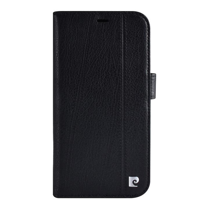 Pierre Cardin iPhone 13 Pro Max Book Case hoesje - Pasjeshouder voor 3 pasjes - Magneetsluiting - Zwart-Hoesjes-Ilumina Benelux